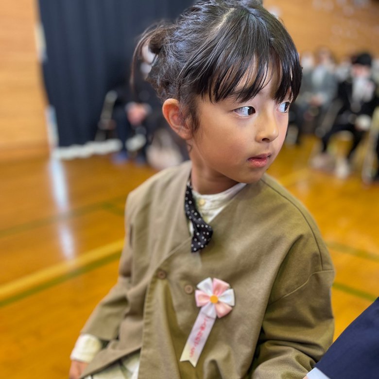 昨年、特別支援学校に入学した朔玖くん。毎日楽しく通学している