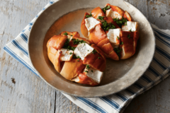 カマンベール×ピザソースのプルアパートブレッドレシピ