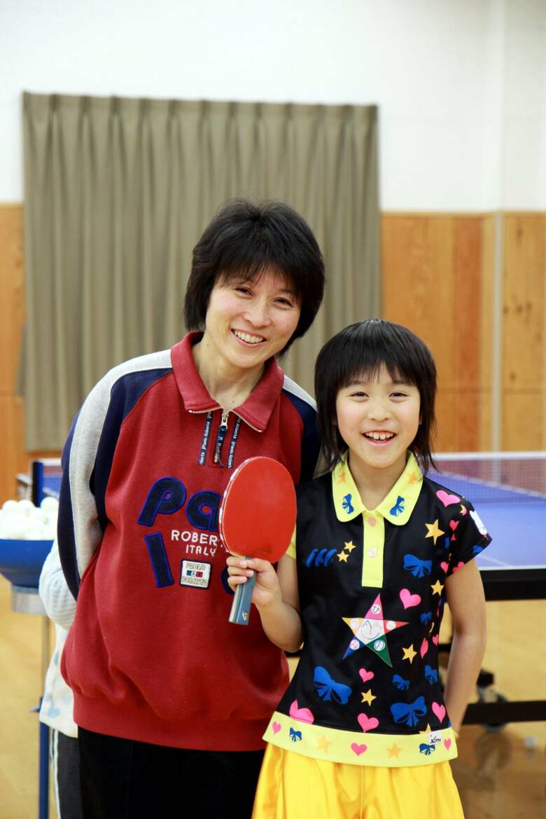 8歳の美宇さんと真理子さんのツーショット