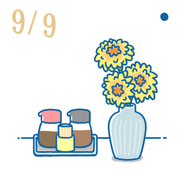 9月9日の開運風水｜花屋で迷ったら…重陽の節句に菊を飾る意味【家族運】