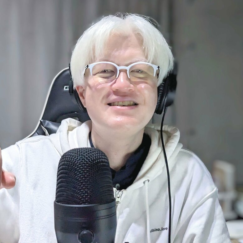 アルビノについて前向きな発信を続けている
