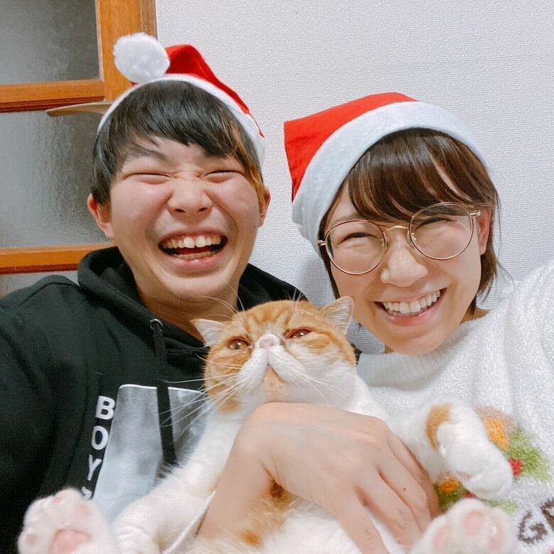 ケンカもするそうですが、普段はとっても仲良しなお二人です