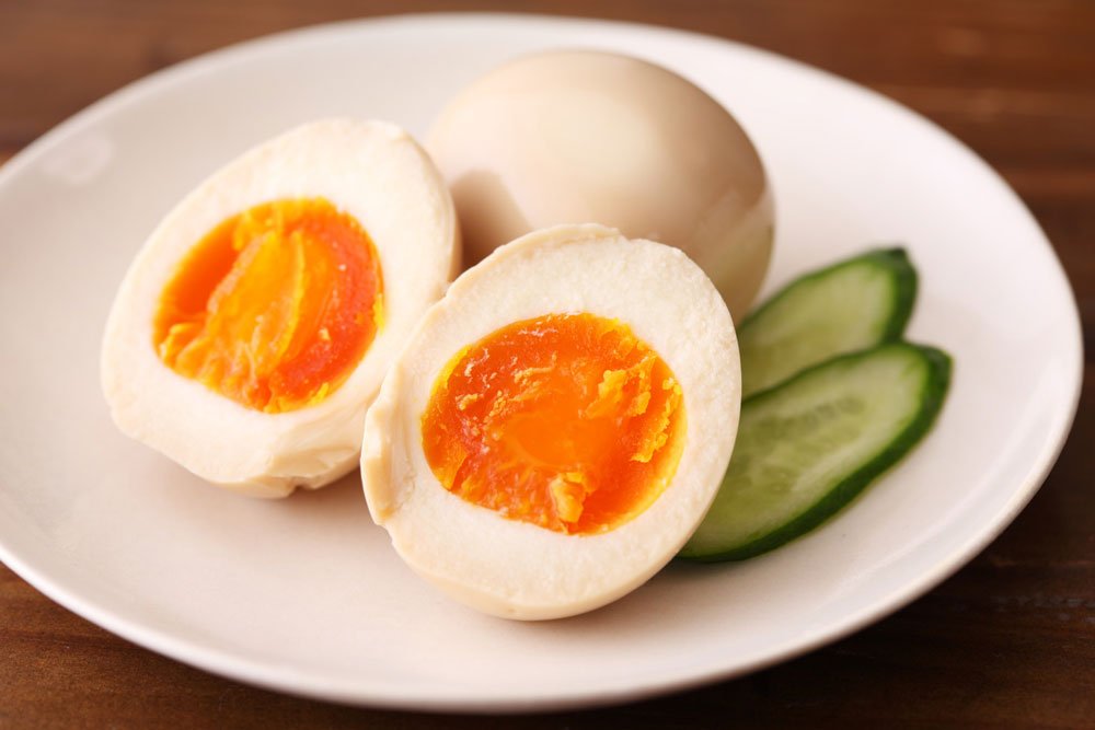醤油味の味玉