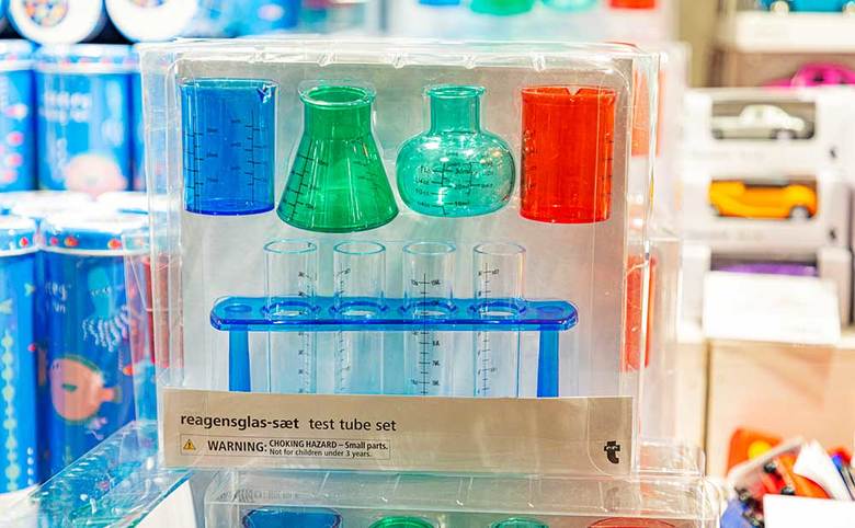フライングタイガーの試験管セット