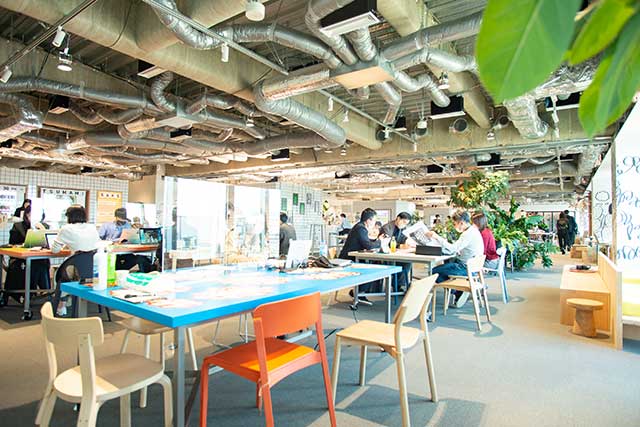 リセットスペース２：使い方を「あえて決めない」ことで独自性や創造性が活発になる。