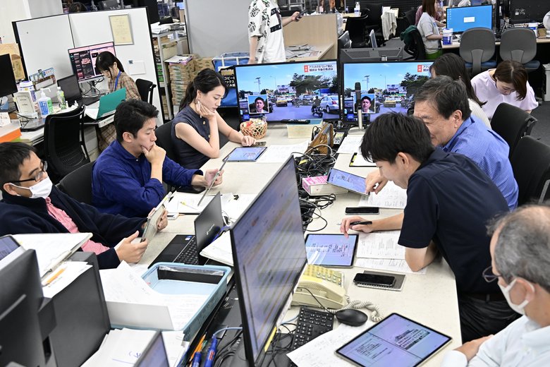 打ち合わせ風景