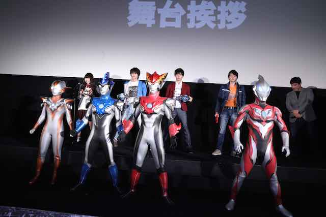 ウルトラマンの登場にイベントは大盛り上がり！！