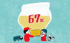 保育園でのおむつ定額制に67％が賛成！さらに親が期待するものは!?