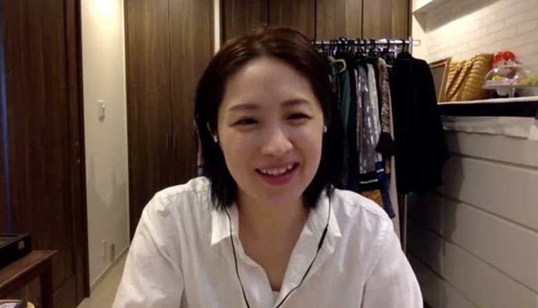 コロナ禍の中、取材はオンラインで行われた