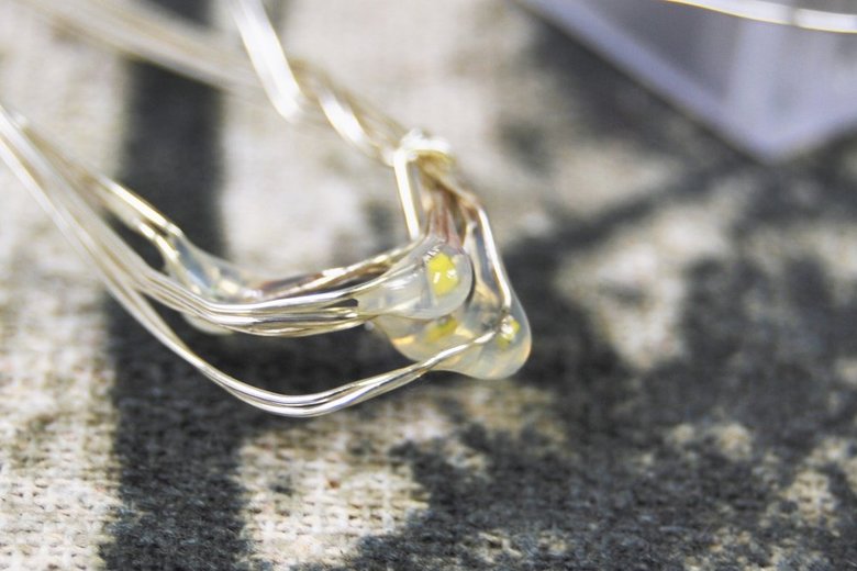セリアの人気商品「LEDジュエリーライト」の使用中画像3