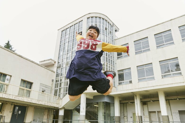 ついに飛んだオカリナさん。驚意のジャンプ力！