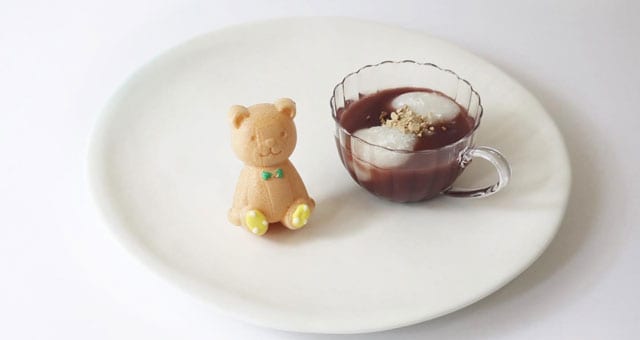 藤井竜王がおやつに食べた「くま最中」と「あんと塩きなこ」（いと達提供）