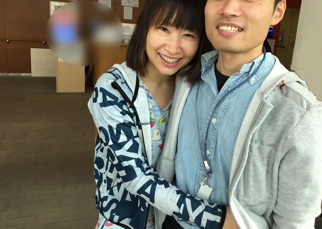 腎移植の前日に父が撮影