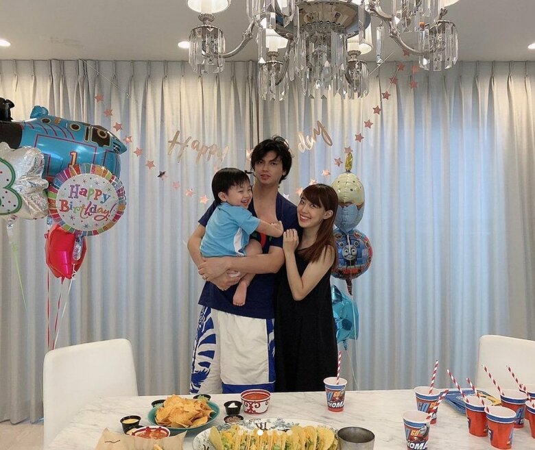 息子さん3歳の誕生日