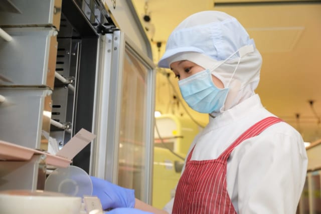 栄養士のトレイチェック（病院事業所で食事内容に間違いがないかチェックする業務）