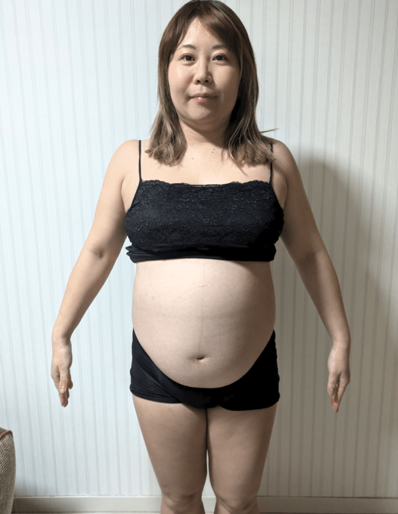 だんだんお腹が大きくなってきました