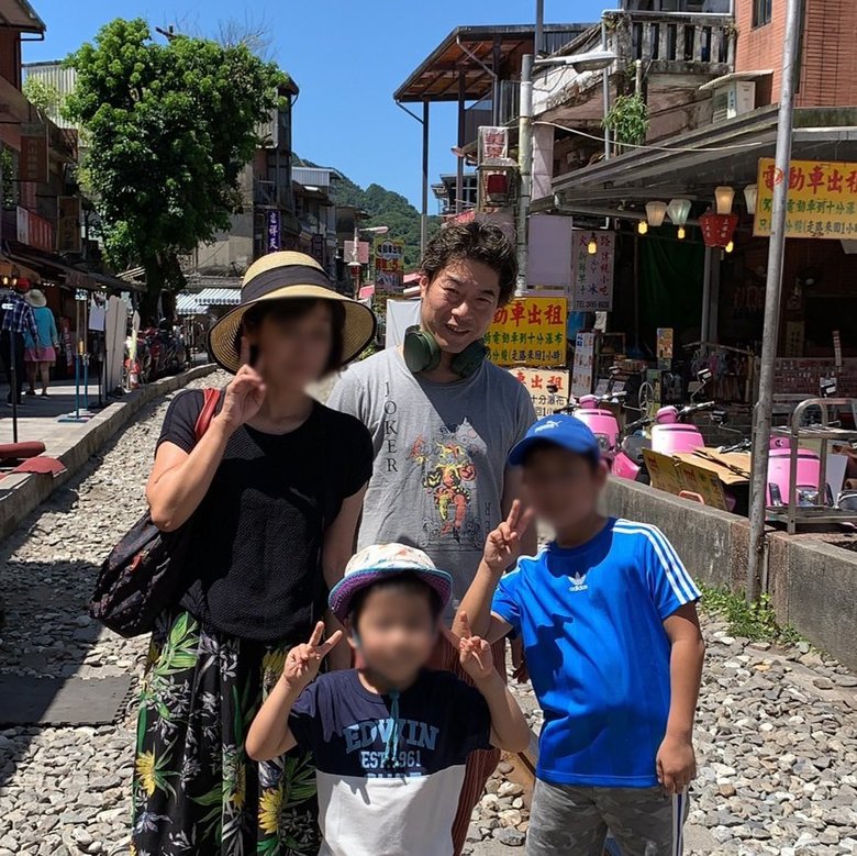 2017年、妻から「離婚約」を宣言されたのちの旅行先での一枚