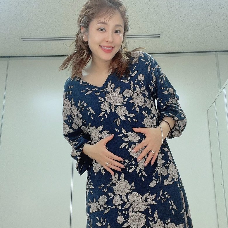 妊娠中の加島ちかえさん