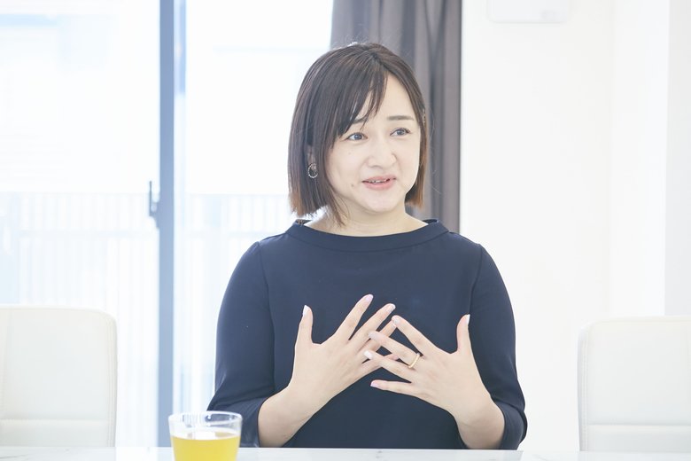 子どもたちが自己肯定感を上げてくれると語る安田さん