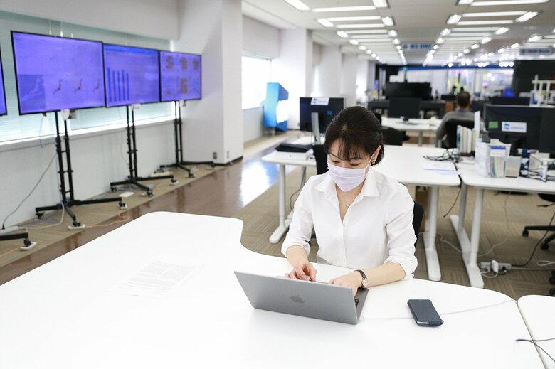 ウェザーニューズで天気痛の予報をする気象予報士の大塚靖子さん