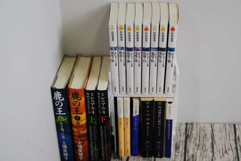 ダイソーおすすめ収納「お助け本棚」の実物画像