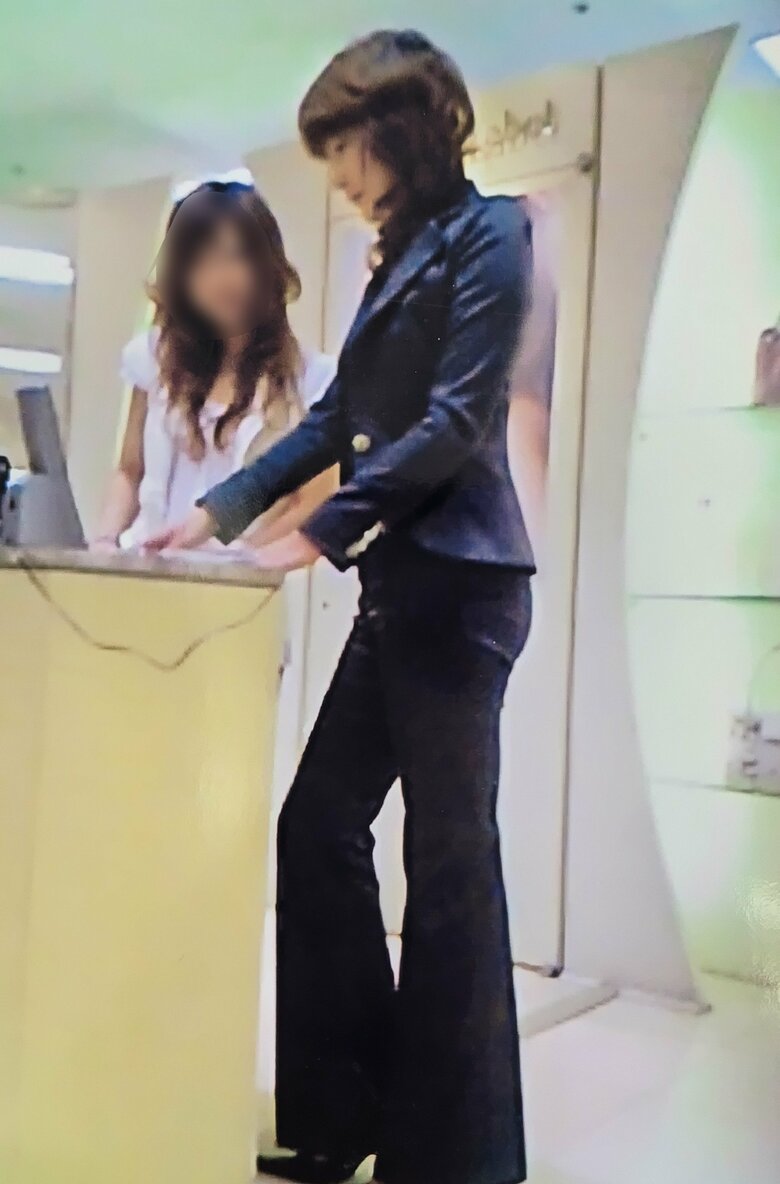 アパレル業界時代のスタイル抜群な植草美幸さん