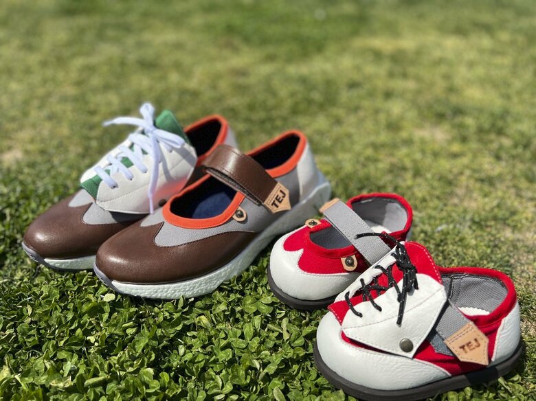 こんなにオシャレ！川添さんが開発したカッコいいオーバーシューズの数々