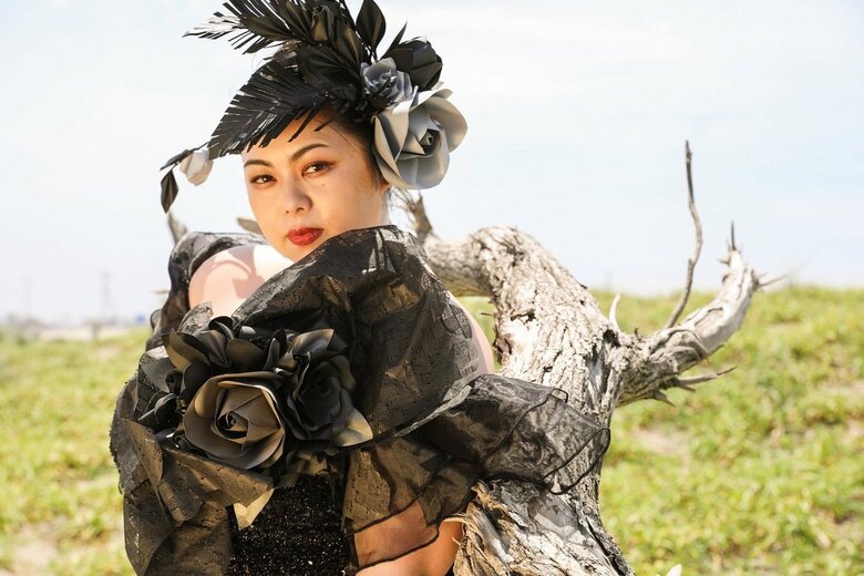 モデルの桃果愛さん