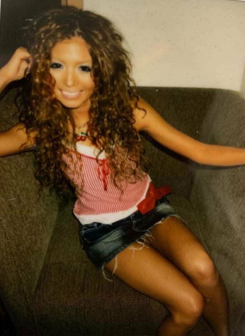 ギャル時代の益若つばささん