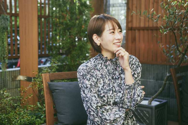 河瀬さんのたくましさを感じるとともに笑顔の絶えない取材だった