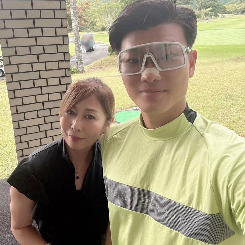 みどりさんの影響でイサムさんもゴルフ好きに