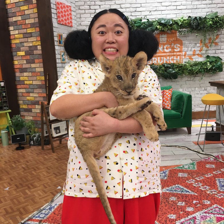 TBS『王様のブランチ』のスタジオにて