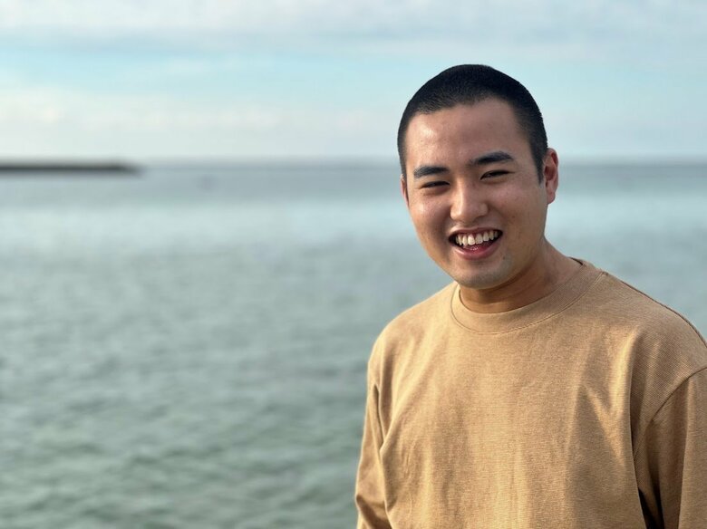 最近の光汰朗さん。25歳になり、会社勤めをしている