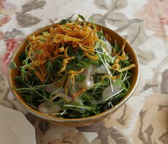 白身魚の刺身サラダゆずこしょうソースレシピ