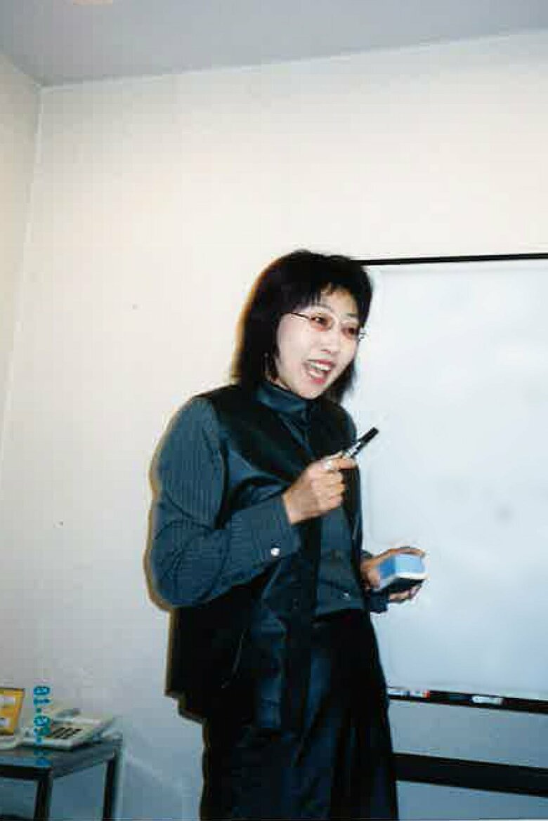 40代のころ、離婚カウンセラー養成講座にて