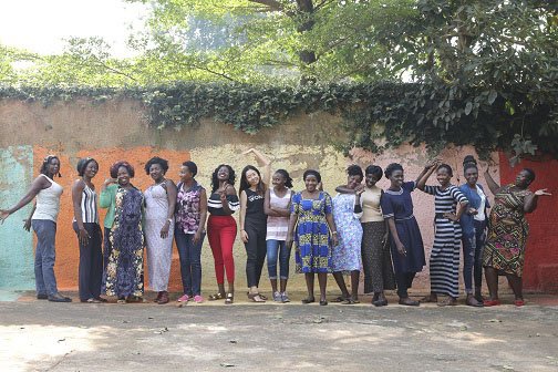 ウガンダでともに働く仲間たち「彼女たちのためにも事業を継続させたいです」と千津さん