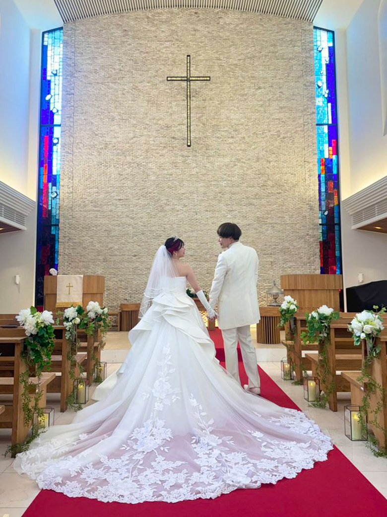 いい写真！結婚式での1枚