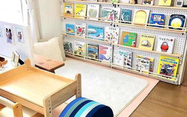 モンテッソーリの「子どもが輝く部屋づくり」の例
