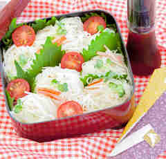 調理時間が1/4に!?あるものを使った麺弁当が超時短！