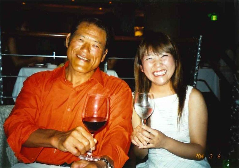 アントニオ猪木さんと森山愛子さん