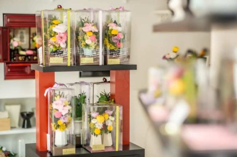 プリザーブドフラワー