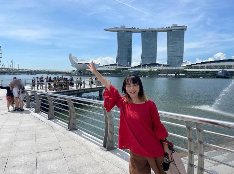 シンガポールにて