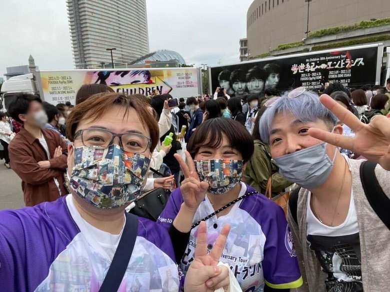 ミスチルのコンサート＠福岡にて