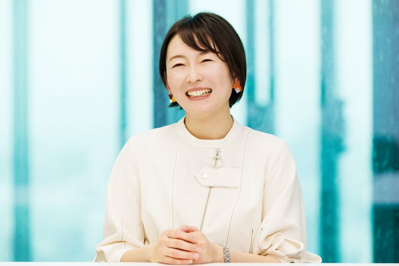 いつも明るい笑顔が印象的な狩野さん