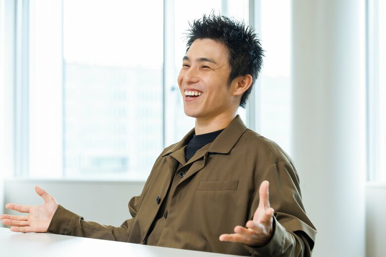 息子さんのエピソードを話すときは終始「かわいくてしかたない」様子