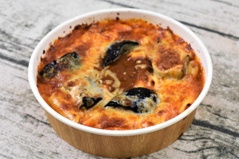 セブンイレブンのおすすめランチ「ナスとミートソースのグラタン」の食レポ画像