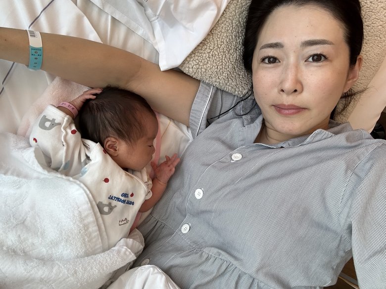 2023年12月、次女生後6日目。今の状態で自宅に帰せないと言われ、産院から産後ケアの病院へ
