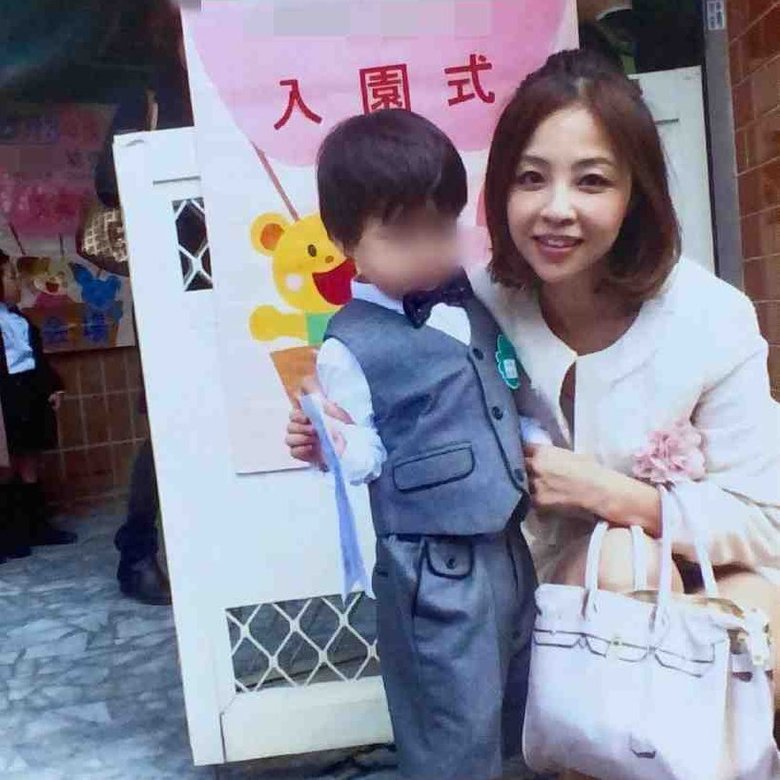 長男さんの入園式