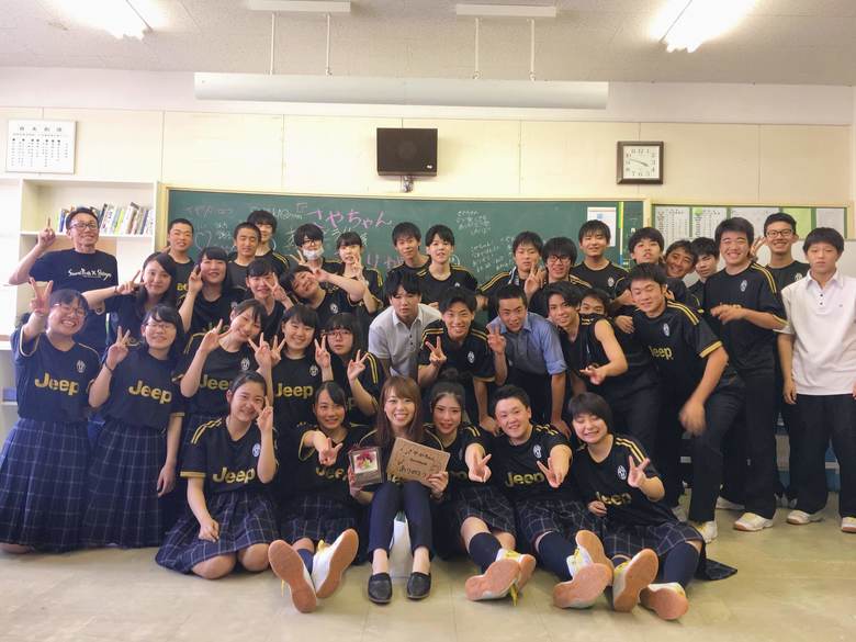 札幌の高校でインターン時代