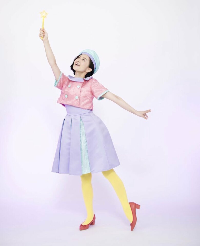 パステルカラーがかわいらしい衣装